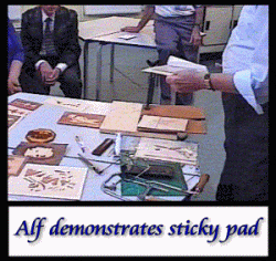 Sticky pad demo 1