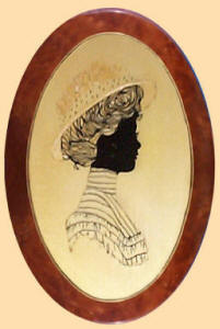 Silhouette of a Lady